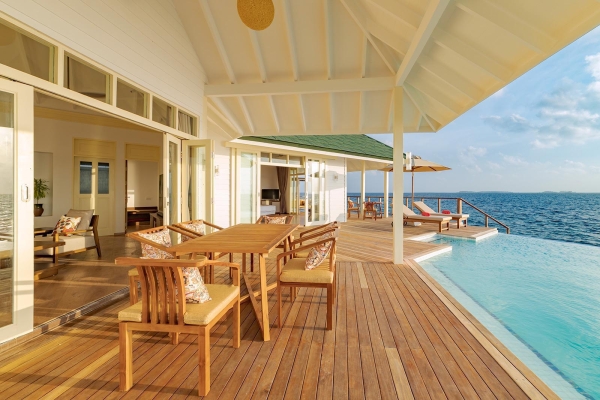 Two Bedroom Lagoon Villa with Pool + Slide